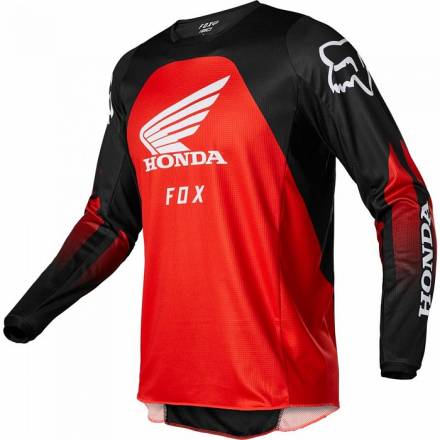 Мотоджерси Fox 180 Honda Jersey (Black/Red, M, 2022)
