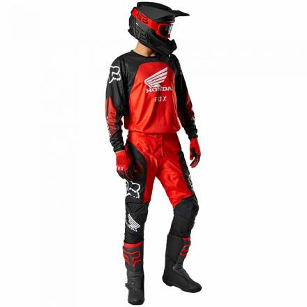 Мотоджерси Fox 180 Honda Jersey (Black/Red, M, 2022)