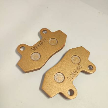 Колодки дискового тормоза питбайк двухпоршневой суппорт RACING  SM-PARTS