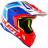 Шлем (кроссовый) JUST1 J38 BLADE (синий/красный/белый/глянцевый) L