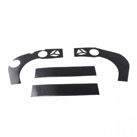 Наклейки на раму (пара) YCF PILOT черные