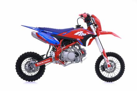 Мотоцикл Кроссовый Apollo Tracker 125LE, 14/12 (Красный/Cиний) MSD