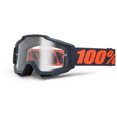 Очки 100% Accuri Gunmetal / Clear Lens (50200-025-02)