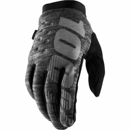 Мотоперчатки 100% Brisker Glove Heather Grey S (10016-007-10)