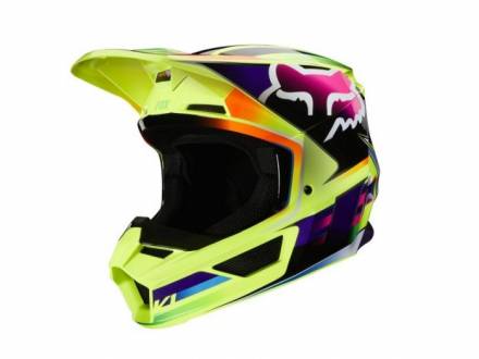 Мотошлем Fox V1 Gama Helmet Yellow XS 53-54cm (25472-005-XS)