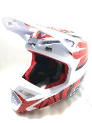 Мотошлем Fox V1 Goat Helmet (Red, M, 2023)