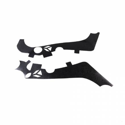 Наклейки на раму (пара) YCF FACTORY черные