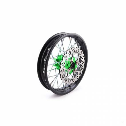 Диск 10&quot;х1,4 передний, сталь, зеленая ступица YCF 50