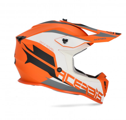 Шлем Acerbis LINEAR Orange/White ,   S