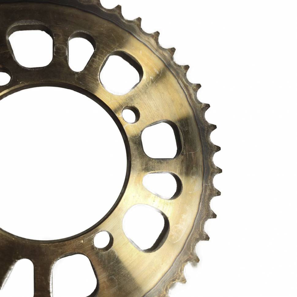Звезда ведомая стальная питбайк 420-45T SM-PARTS - купить в г. Москва.