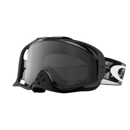 Очки для мотокросса OAKLEY Crowbar Solid черные матовые / темно-серая (01-629)