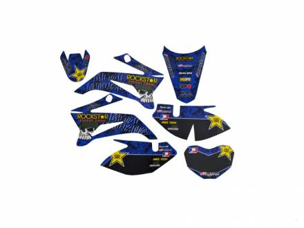 Наклейки на пластик (комплект) TTR &quot;METAL MULISHA&quot;