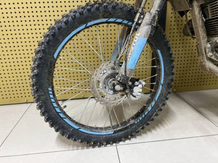 Кроссовый мотоцикл Hasky F5 250сс 21\18 синий 2022г. Б\У MSD