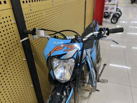 Кроссовый мотоцикл Hasky F5 250сс 21\18 синий 2022г. Б\У MSD