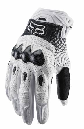 Мотоперчатки Fox Bomber Glove White/Black L (03009-058-L)