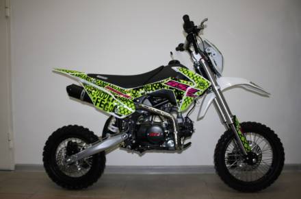 Питбайк BSE EX 125e 14/12 Max13 White Yellow MSD