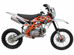 Питбайк KAYO BASIC K125EM 17/14 KRZ (механ. сцепл., эл. стартер 2024 г.) (, заводская упаковка, 1560012-789-2468) MSD
