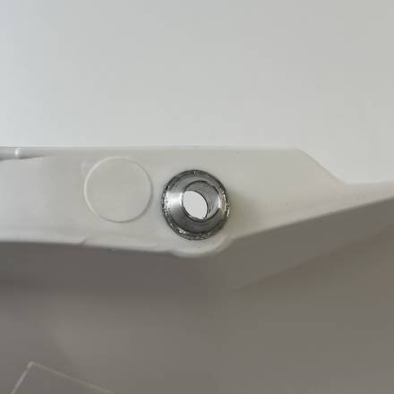 Обтекатели боковые задние Gas Gas белые Hasky F7/F6 Pro/F6/F6L