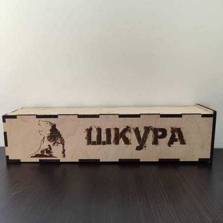 Чехол для сидения &quot;Шкура&quot; красный цвет