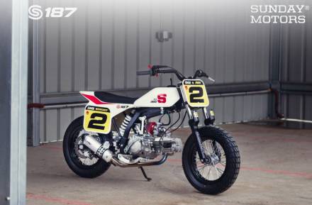 Питбайк SUNDAY MOTORS FLAT TRACK S187 DAYTONA 14/14 ,187cc,  2019г. MSD