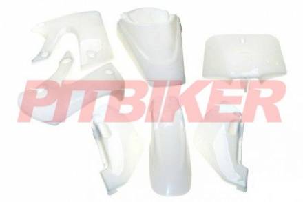 Комплект пластика klx/bbr белый