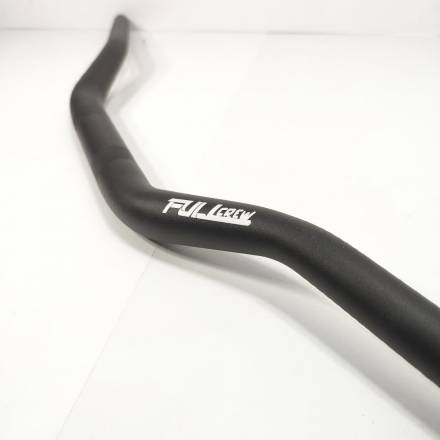 Руль черный алюминиевый Full Crew 28 мм, средний