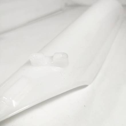 Накладки на амортизаторы мотоцикл, белые