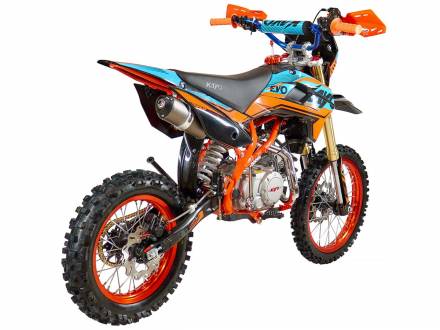 Питбайк KAYO EVOLUTION YX140EM 17/14 KRZ (механ. сцепл., эл. стартер 2022 г.) (, заводская упаковка, 1560012-789-1740) MSD