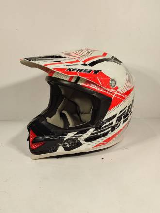 Шлем кроссовый Kenny Track Black/Red (черно-красный) XL