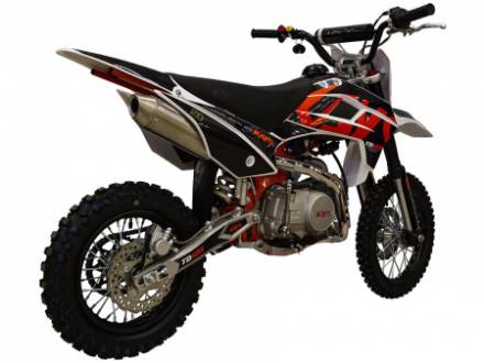 Питбайк KAYO MINI TD125 14/12 (п/автомат, эл. стартер 2024 г.) (1560012-789-2588)