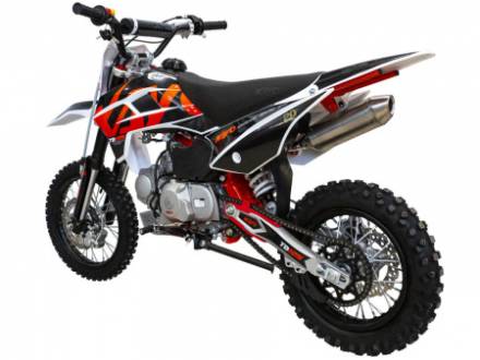 Питбайк KAYO MINI TD125 14/12 (п/автомат, эл. стартер 2024 г.) (1560012-789-2588)