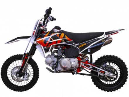 Питбайк KAYO MINI TD125 14/12 (п/автомат, эл. стартер 2024 г.) (1560012-789-2588)