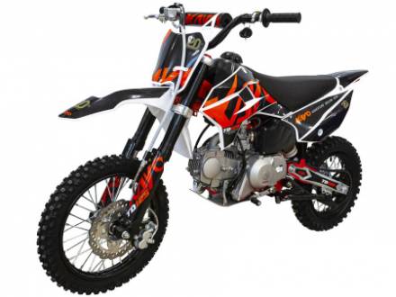 Питбайк KAYO MINI TD125 14/12 (п/автомат, эл. стартер 2024 г.) (1560012-789-2588)