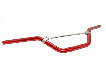 Руль с перекладиной красный (22мм)