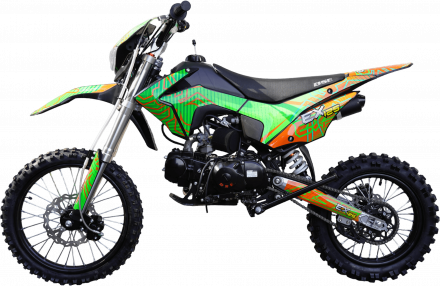 Питбайк BSE EX 17/14 Green Orange Ant (040) MSD