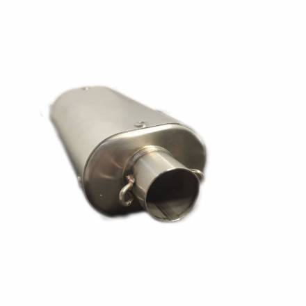 Банка глушителя нержавеющая питбайк