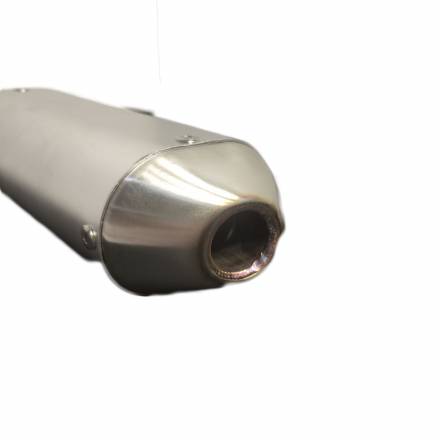 Банка глушителя нержавеющая питбайк