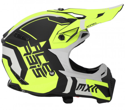 Шлем Acerbis PROFILE 5 22-06  Black/Fluo-Yellow ,  L