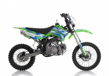 Мотоцикл Кроссовый Apollo RFZ START 125X-LE, 17/14 (Зеленый) MSD