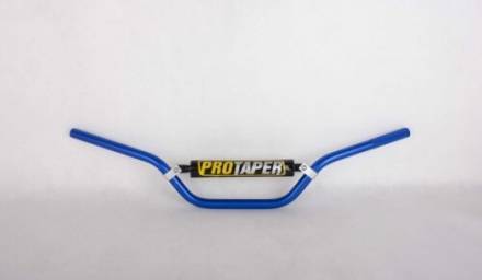 Руль PRO-TAPER алюминевый с перемычкой высокий синий