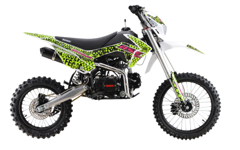 Питбайк BSE EX 125e 17/14 Max13 Green Pink Neon - купить в г. Москва.