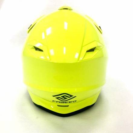 Мотошлем FS - 607 SOLID (Fluo Yellow, L)