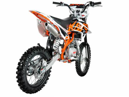 Питбайк KAYO BASIC TT140EM 17/14 KRZ (механ. сцепл., эл. стартер 2022 г.) MSD (ТТ14)