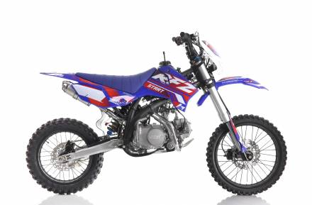 Мотоцикл Кроссовый Apollo RFZ START 125X-LE, 17/14 (Синий) MSD