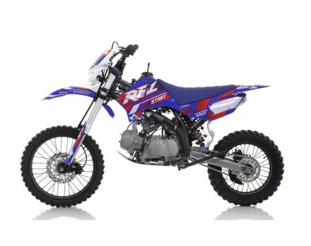 Мотоцикл Кроссовый Apollo RFZ START 125X-LE, 17/14 (Синий) MSD