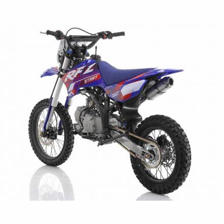 Мотоцикл Кроссовый Apollo RFZ START 125X-LE, 17/14 (Синий) MSD