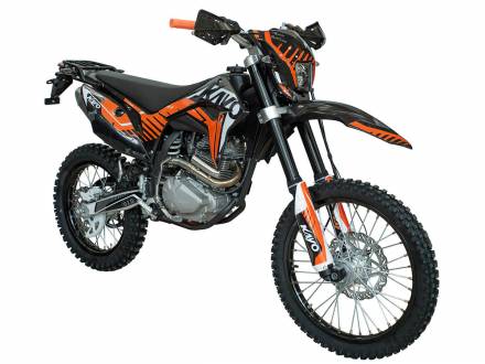 Мотоцикл кроссовый KAYO T4 300 ENDURO PR 21/18 (2024 г.) ПТС (1560012-790-7753)