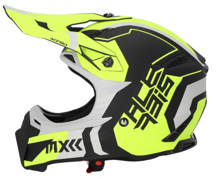 Шлем Acerbis PROFILE 5 22-06  Black/Fluo-Yellow, XS