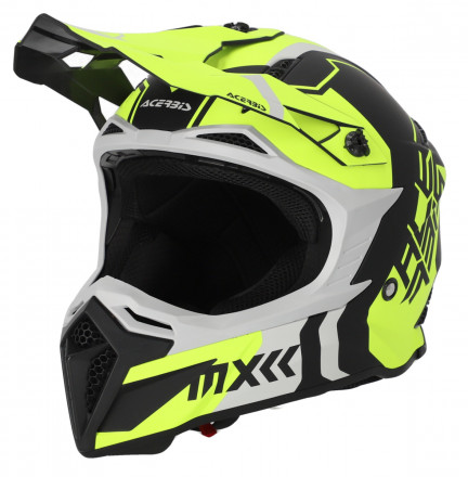 Шлем Acerbis PROFILE 5 22-06  Black/Fluo-Yellow, XS