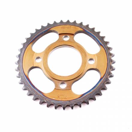 Звезда ведомая стальная 428-41T d-58mm, 4 болта крепл. L-90mm, с проточкой  SM-PARTS